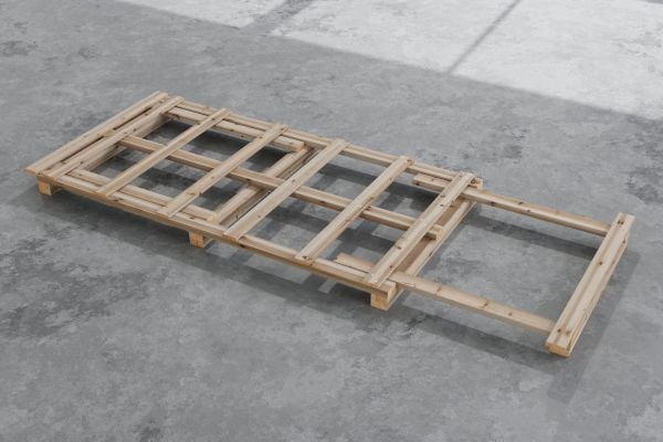 Extension skid and extension crate