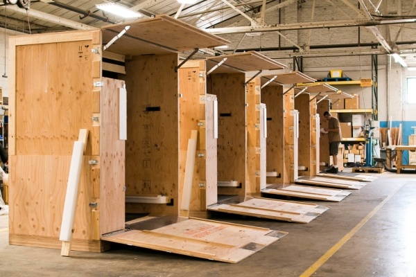Custom wooden crates
