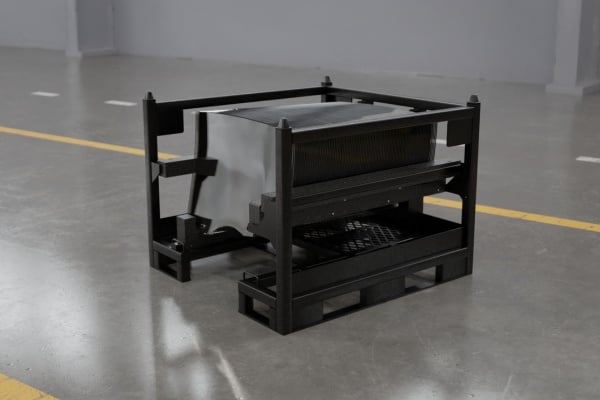Automotive parts metal crating