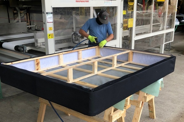 Bedding production