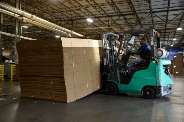 corrugated pads and sheet