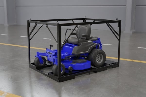 lawn and garden metal crating applications