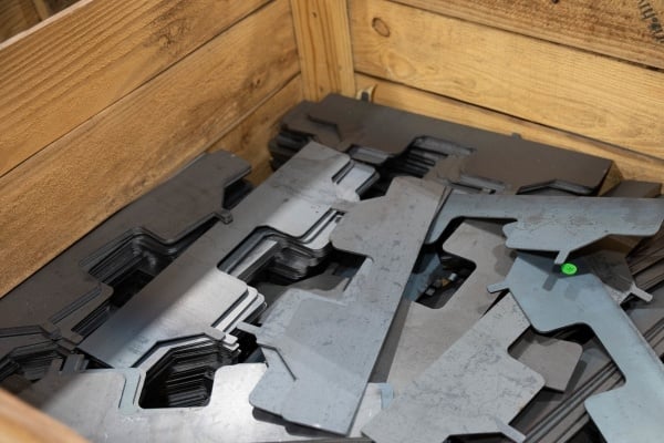 Fabricated metal components
