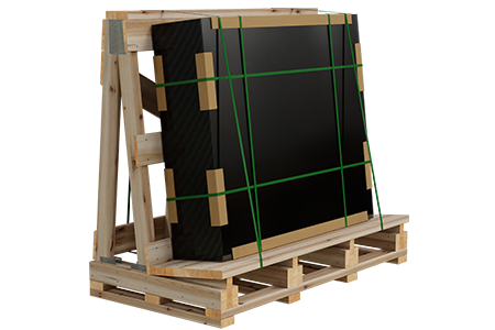 L Racks Glass Product Shipping Racks & Crate Solutions | UFP Packaging