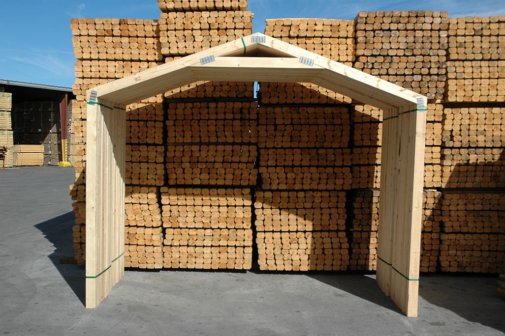 Storage Shed Components & Treated Lumber | UFP Packaging