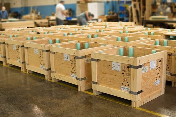 custom wood shipping crates
