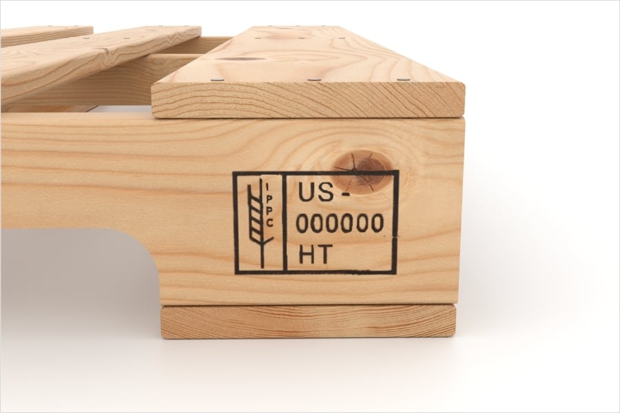 ISPM-15 Stamped Pallet