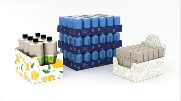 Retail-ready packaging examples