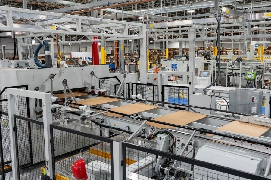 flexo folder gluer line