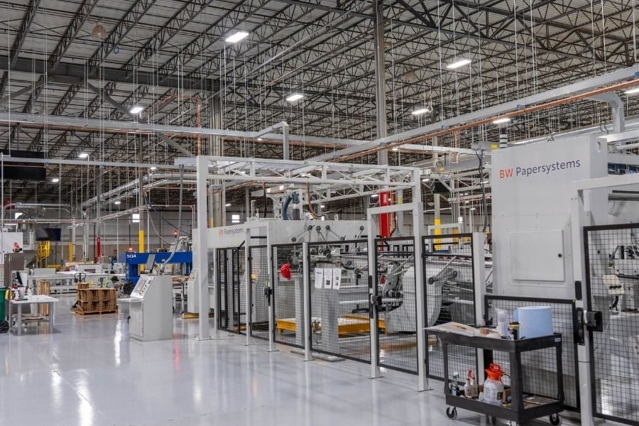 inside Jeffersonville, Indiana facility