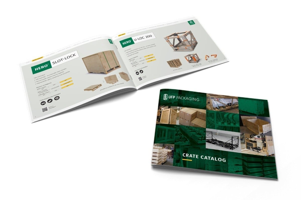 UFP Packaging crate catalog