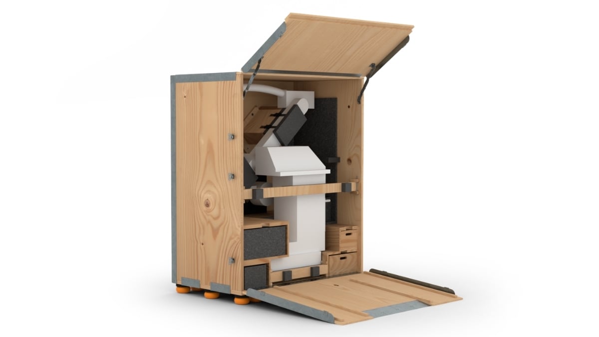 Custom engineered crate