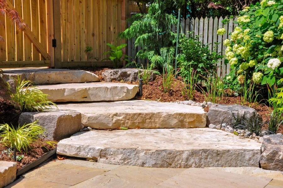 large landscapes stones