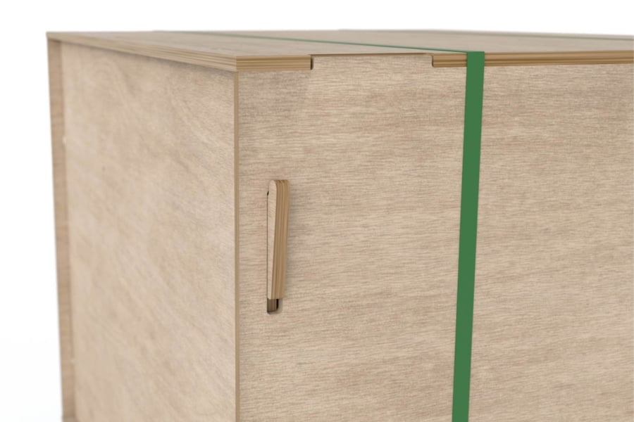 Slot Lock crate closeup